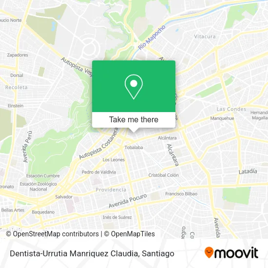 Dentista-Urrutia Manriquez Claudia map