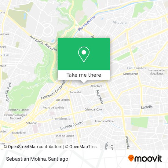 Sebastián Molina map