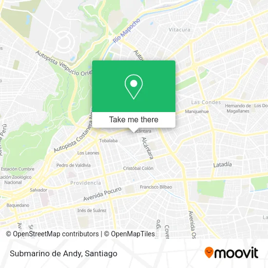 Submarino de Andy map