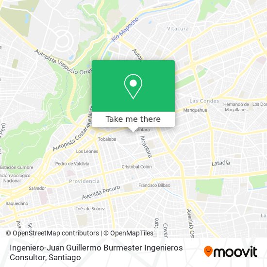 Mapa de Ingeniero-Juan Guillermo Burmester Ingenieros Consultor