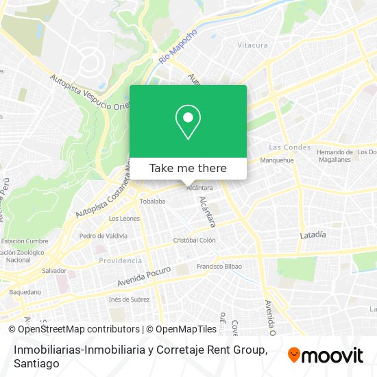 Mapa de Inmobiliarias-Inmobiliaria y Corretaje Rent Group