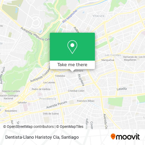 Dentista-Llano Haristoy Cía map