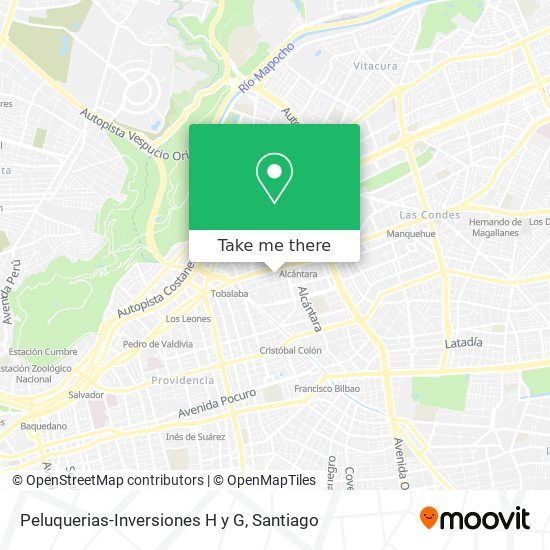 Mapa de Peluquerias-Inversiones H y G