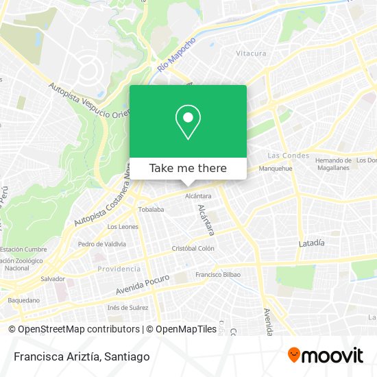 Francisca Ariztía map