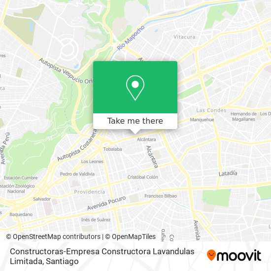 Mapa de Constructoras-Empresa Constructora Lavandulas Limitada