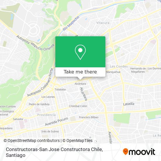 Mapa de Constructoras-San Jose Constructora Chile