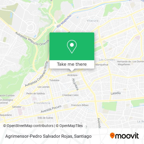 Agrimensor-Pedro Salvador Rojas map