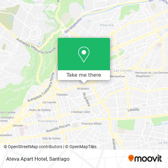 Ateva Apart Hotel map