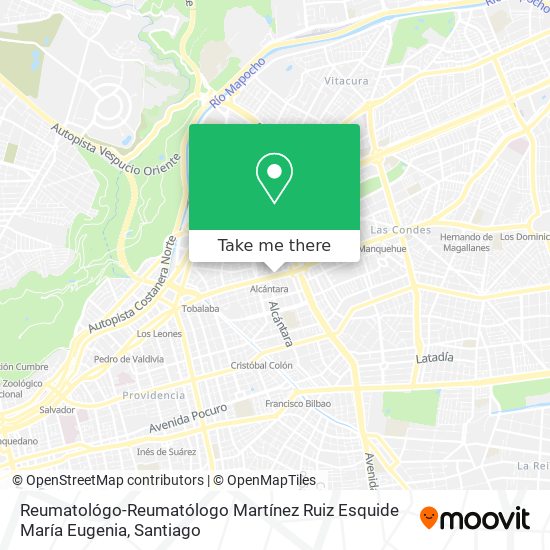 Mapa de Reumatológo-Reumatólogo Martínez Ruiz Esquide María Eugenia