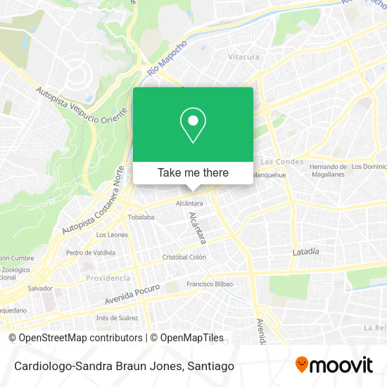 Cardiologo-Sandra Braun Jones map