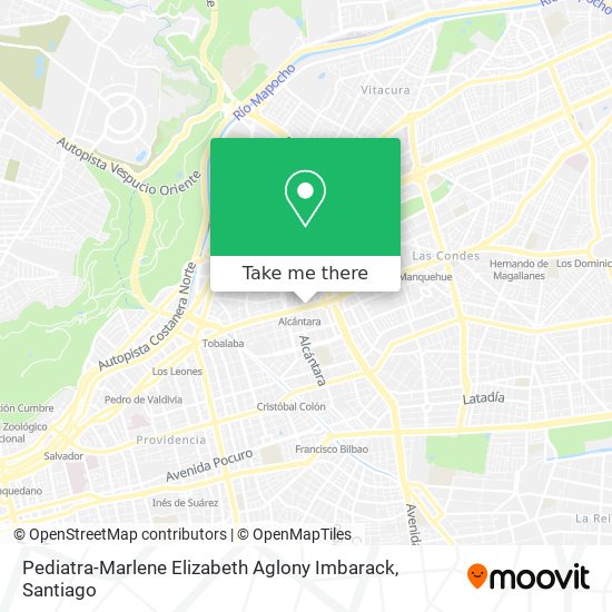 Mapa de Pediatra-Marlene Elizabeth Aglony Imbarack