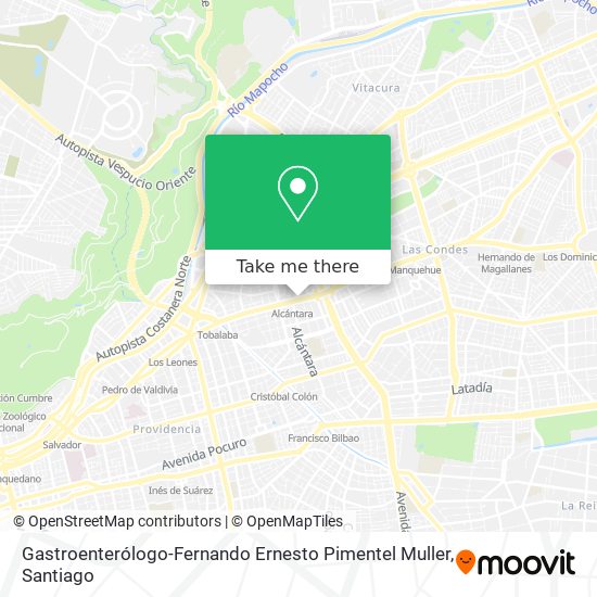 Gastroenterólogo-Fernando Ernesto Pimentel Muller map