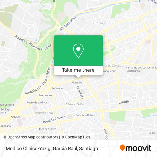 Mapa de Medico Clinico-Yazigi Garcia Raul