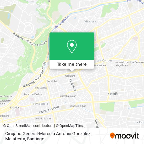 Mapa de Cirujano General-Marcela Antonia González Malatesta