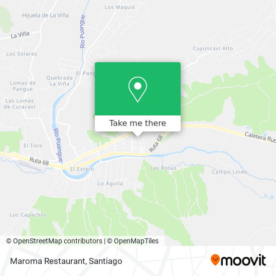 Maroma Restaurant map