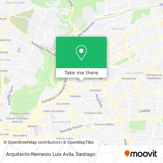 Arquitecto-Nemesio Luis Avila map