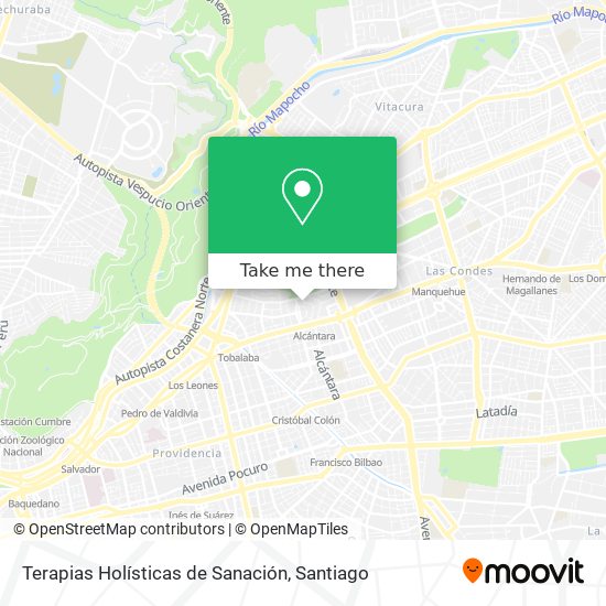 Terapias Holísticas de Sanación map