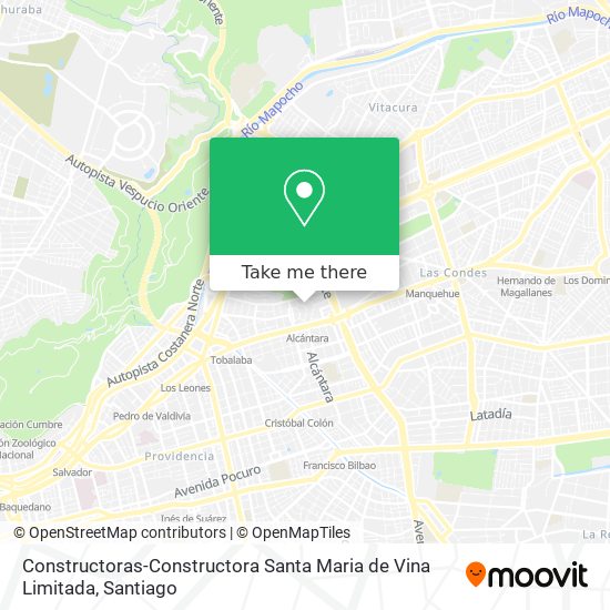 Constructoras-Constructora Santa Maria de Vina Limitada map