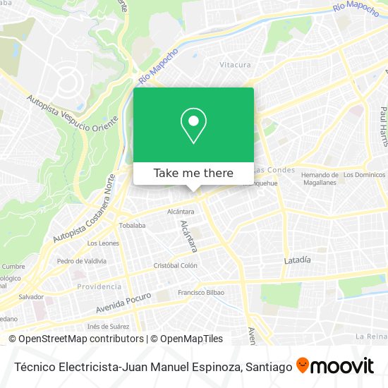 Técnico Electricista-Juan Manuel Espinoza map