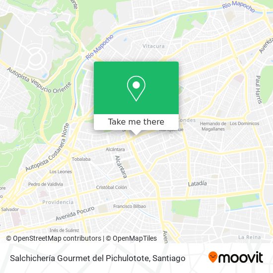 Salchichería Gourmet del Pichulotote map