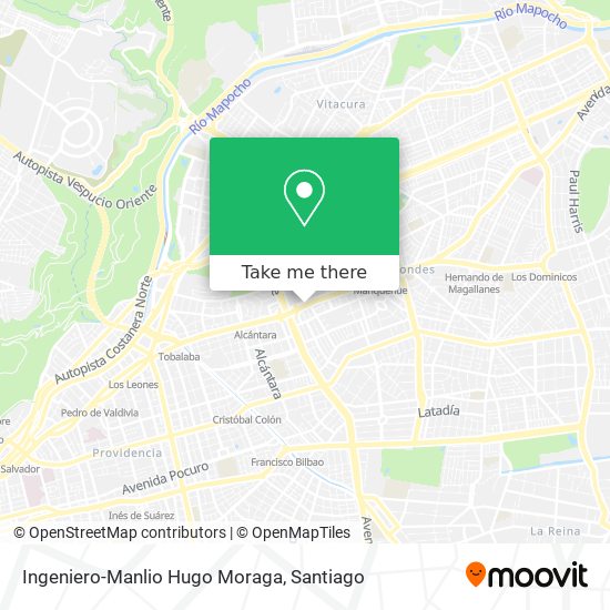 Ingeniero-Manlio Hugo Moraga map