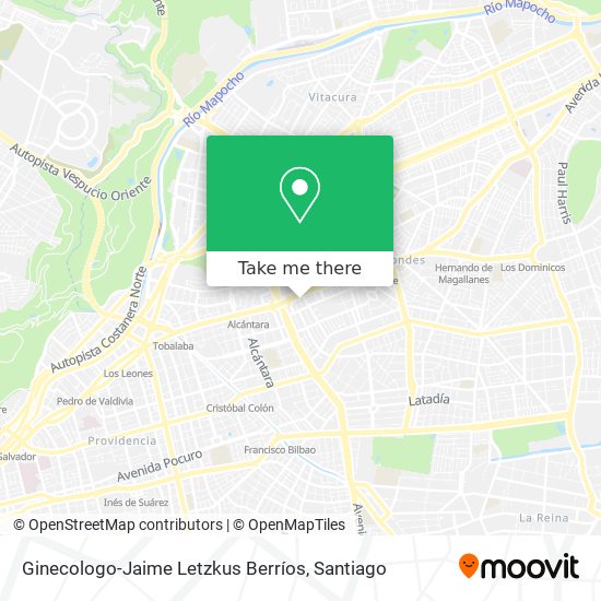 Ginecologo-Jaime Letzkus Berríos map