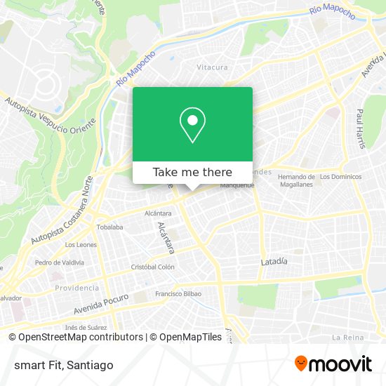 smart Fit map