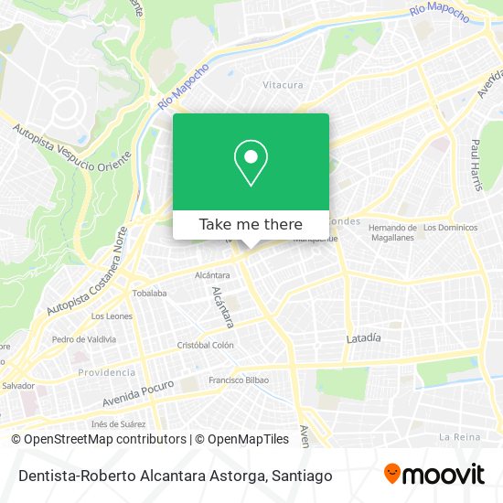 Mapa de Dentista-Roberto Alcantara Astorga