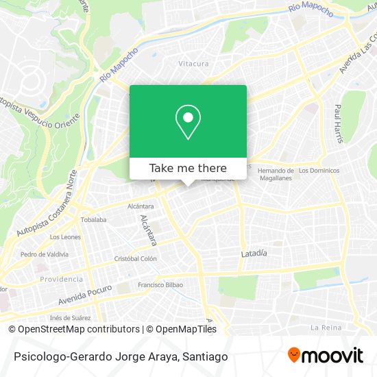 Psicologo-Gerardo Jorge Araya map