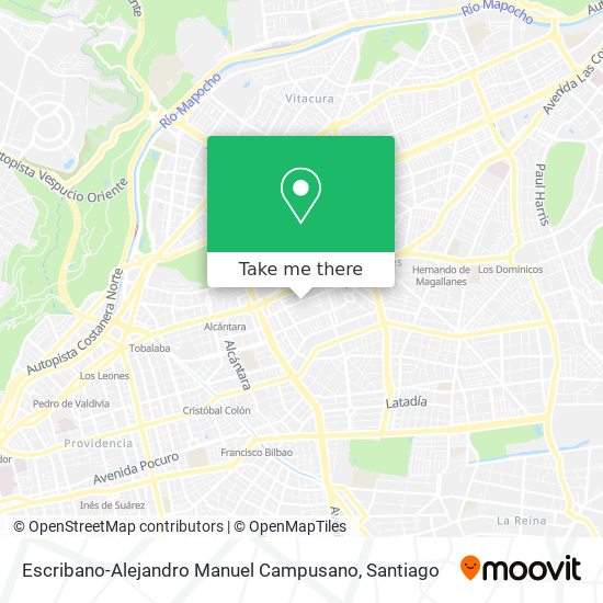 Escribano-Alejandro Manuel Campusano map