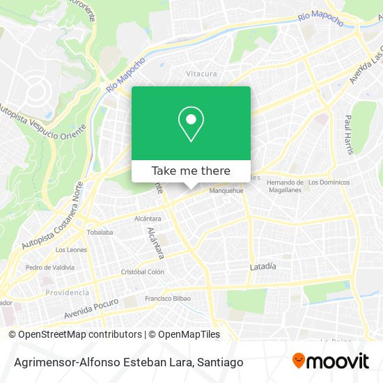 Agrimensor-Alfonso Esteban Lara map