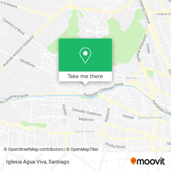 Iglesia Agua Viva map