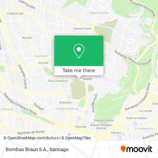 Bombas Braun S.A. map