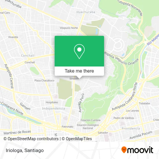 Iriologa map