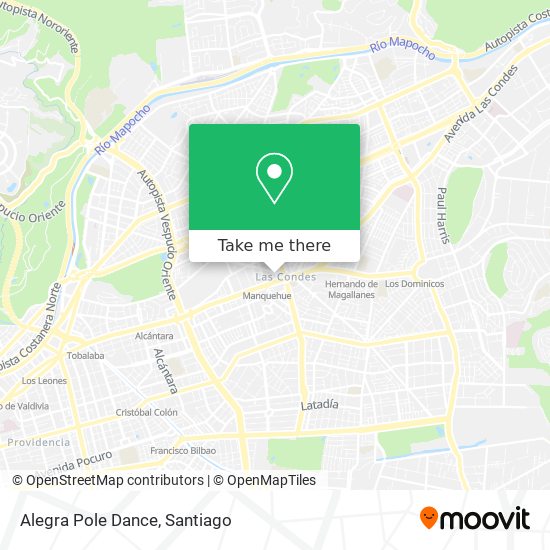 Alegra Pole Dance map