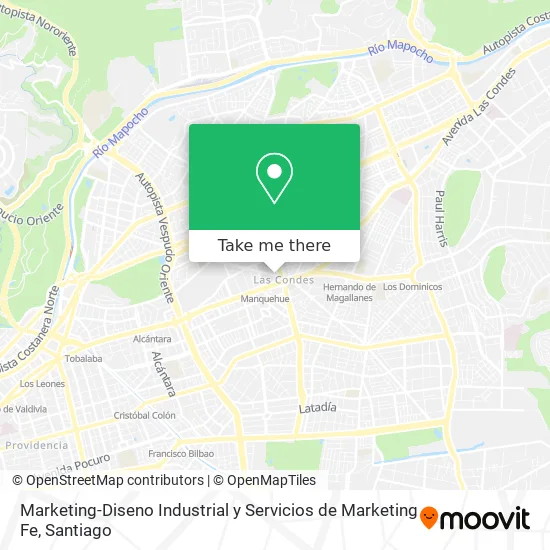 Marketing-Diseno Industrial y Servicios de Marketing Fe map