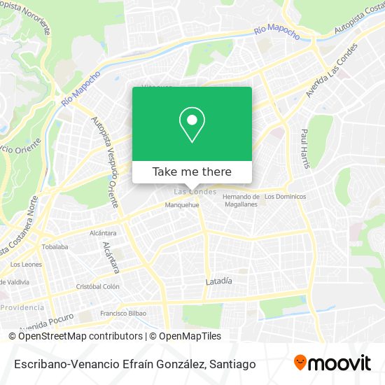 Escribano-Venancio Efraín González map