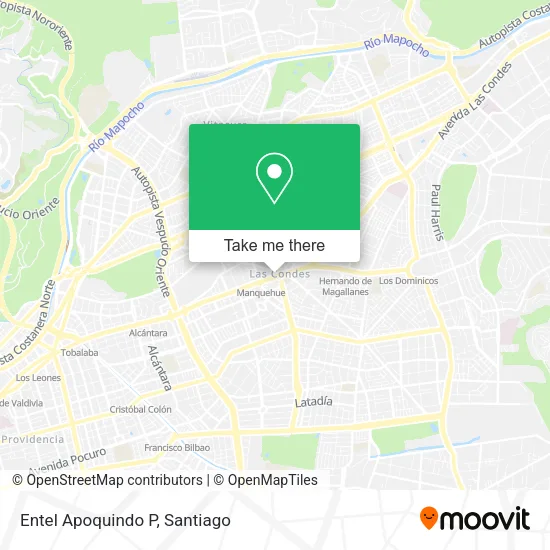 Entel Apoquindo P map