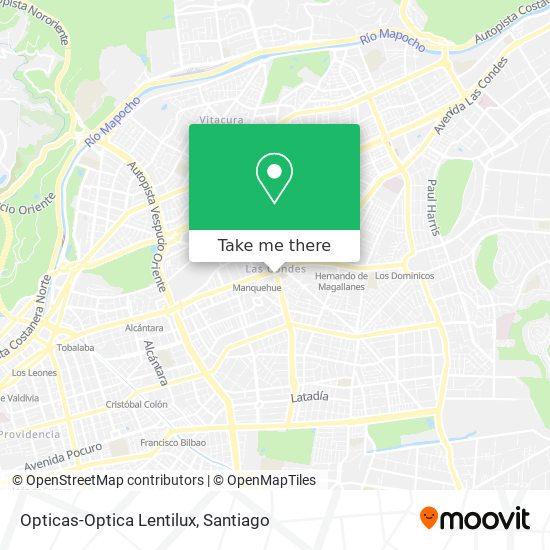 Opticas-Optica Lentilux map