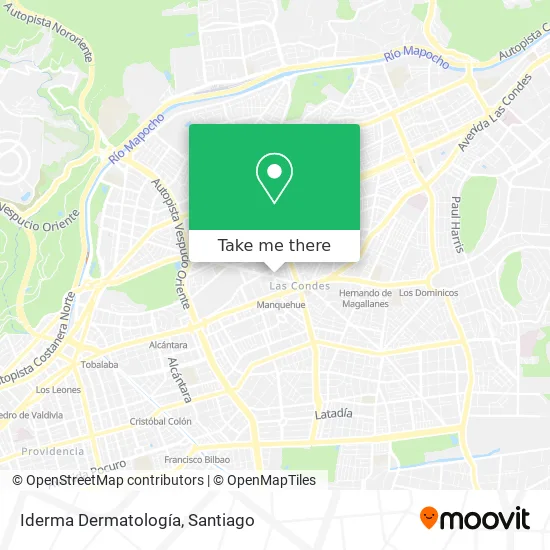 Iderma Dermatología map