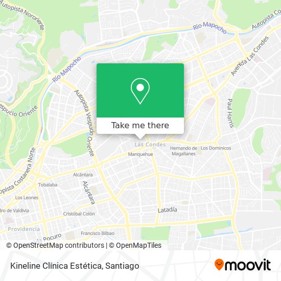 Kineline Clínica Estética map