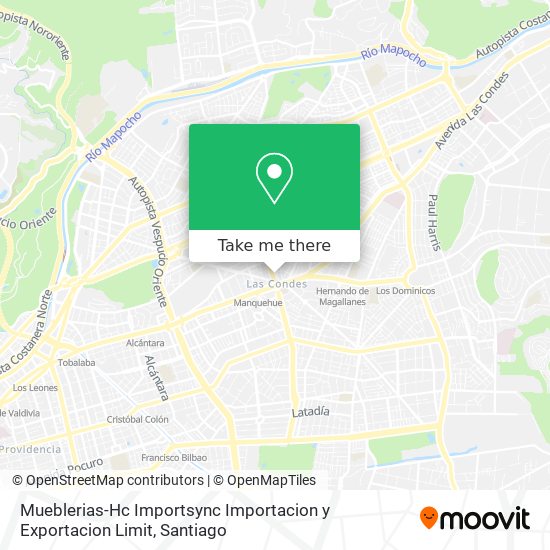 Mapa de Mueblerias-Hc Importsync Importacion y Exportacion Limit
