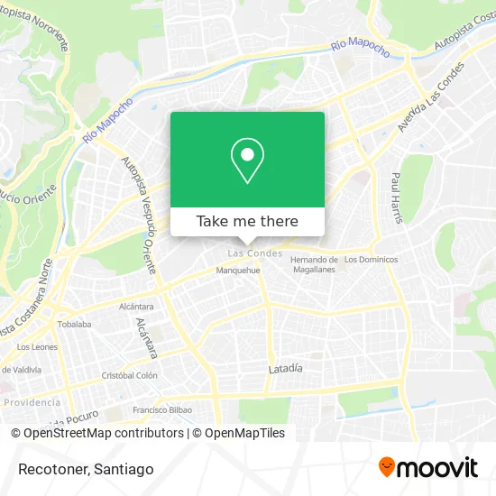 Recotoner map