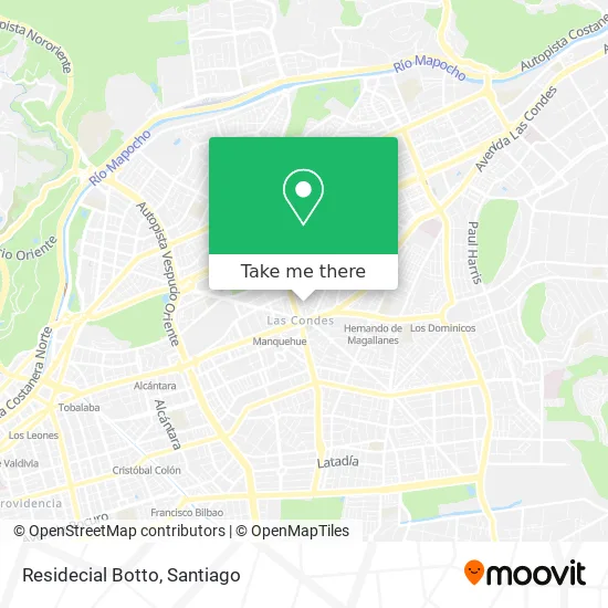 Residecial Botto map