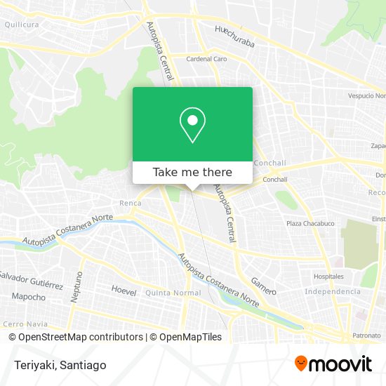 Mapa de Teriyaki