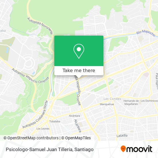 Psicologo-Samuel Juan Tillería map