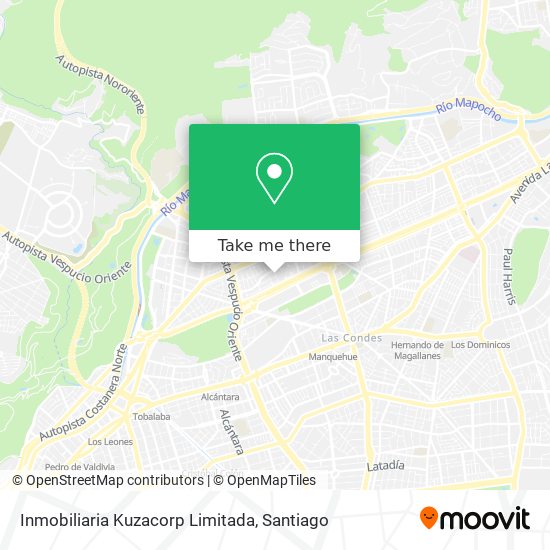 Inmobiliaria Kuzacorp Limitada map