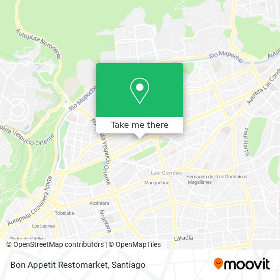 Bon Appetit Restomarket map
