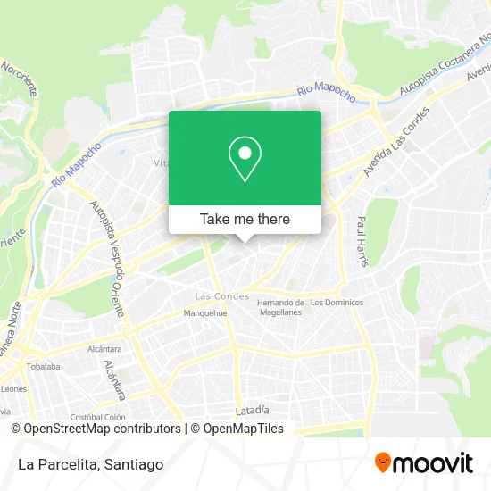 La Parcelita map