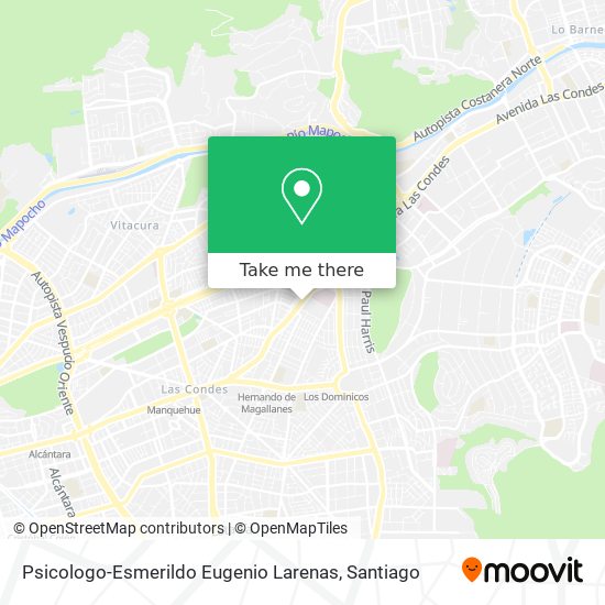 Psicologo-Esmerildo Eugenio Larenas map